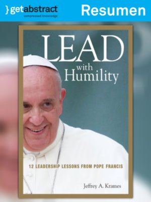 cover image of Liderar con humildad (resumen)